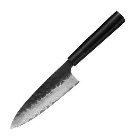 Kajiya Keikoku-Ebony wood 7 inch VG10 Damascus Steel Professional  Japanese Stainless  Sharp  Kitchen Deba   Knives